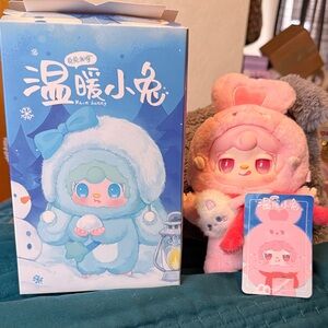 Yooki Warm Bunny series plush pendant